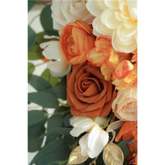 Artificial Wedding Arch Flowers Kit(Pack of 3) with 26Ft Shiny Wedding Arch - Picture 6 of 7